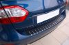 Listwa ochronna na tylny zderzak Opel Corsa D 5D stal + karbon